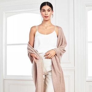 Quince Mongolian Wrap Cashmere- NWT